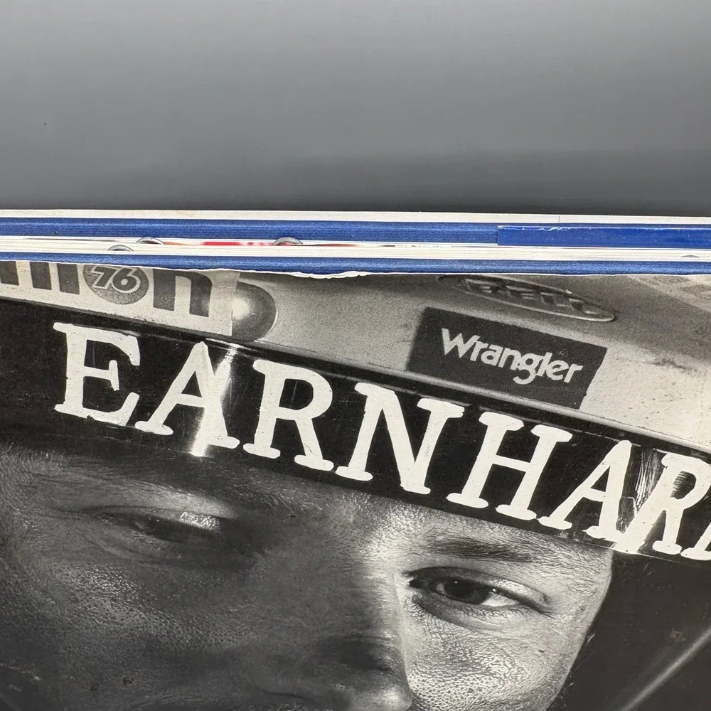 American Stock Car Racers Book Dale Earnhardt NASCAR Racing Photography 1997 Vtg